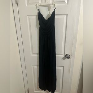 NWT West KeI black strapless dress